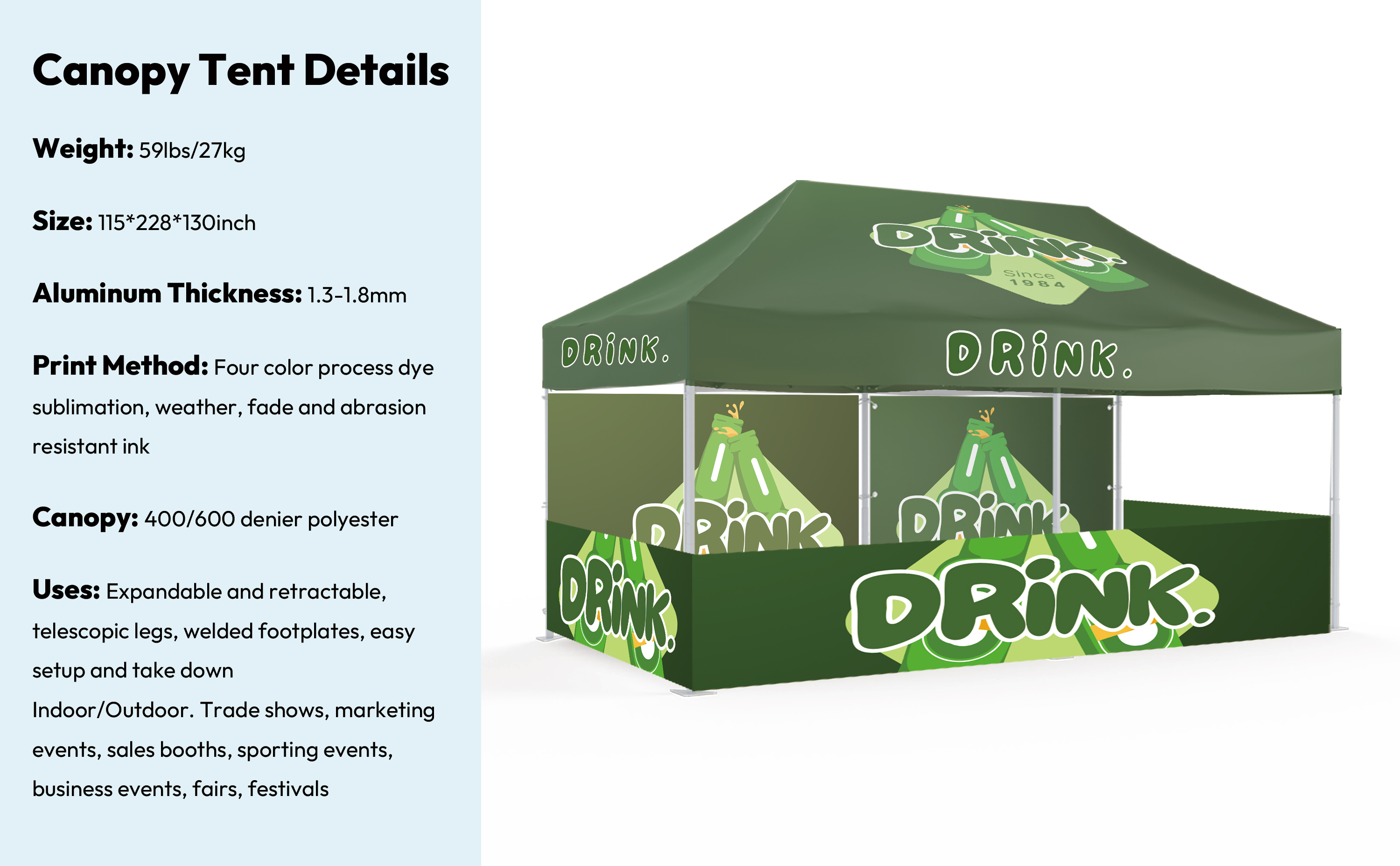 Canopy Tent Details
